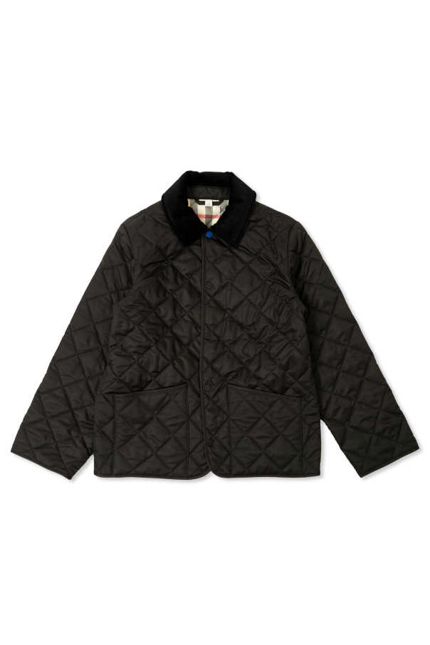 Burberry Kids Quilted jacket with a collar | Kids's Boys